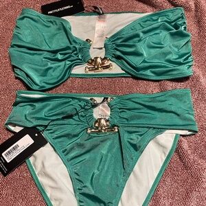 2 Piece Teal Bikini